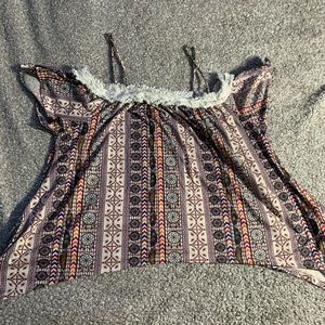 Plus Size Off the Shoulder Summer Top